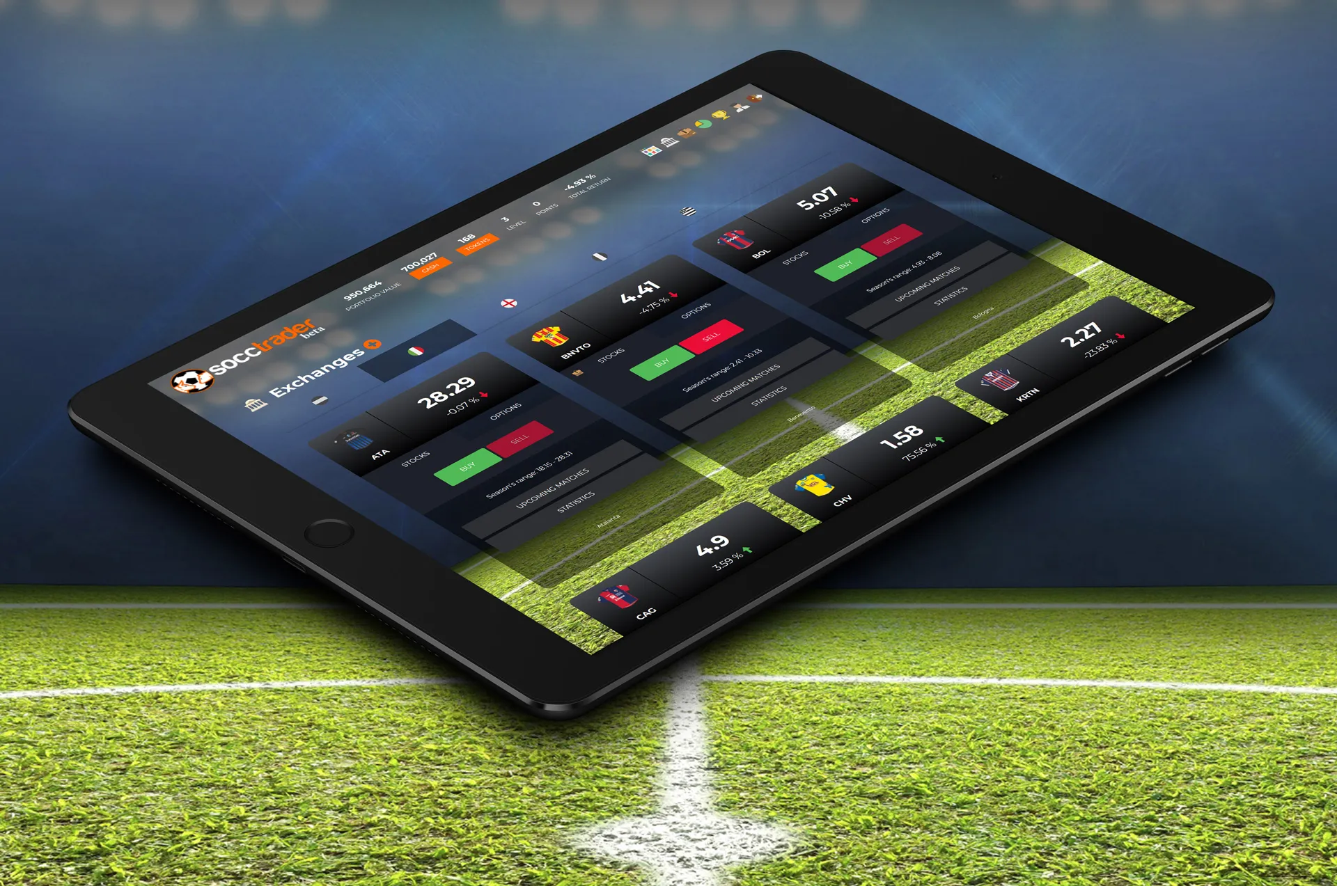 Case study: SoccTrader